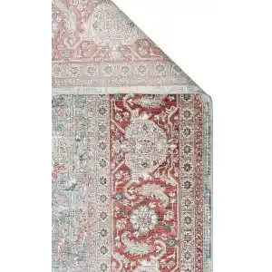 NAVARA HALI 0017 Geleneksel Uşak Desenlerine Sahip Vintage Görünümlü Yüksek Kalite Sık Dokuma Salon Halısı