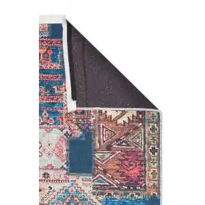 SIESTA NEO 0005 Otantik Geleneksel Desenli Yıkanabilir Renkli Baskı Kilim