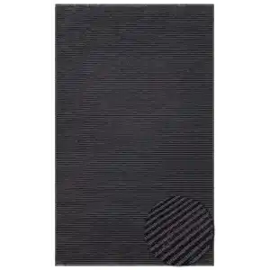 Ada Plain Grey Yüksek Alçak Dokulu Hav Toz Vermez Kolay Kullanımlı Yıkanabilir Kaymaz Kilim