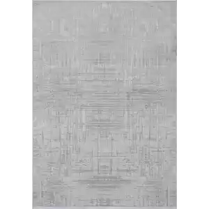 Allegro 2076 Vizon Dekoratif Modern Kaymaz Tabanlı Makine Halısı