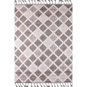 Astra 19787A Bej Bukle Tekniğiyle Üretilmiş Modern Makine Halısı