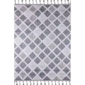 Astra 19787A Mavi Bukle Tekniğiyle Üretilmiş Modern Makine Halısı