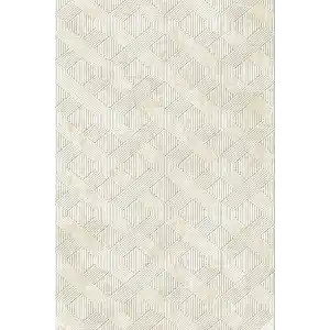 Balat 180B Krem Dekoratif Makine Halısı