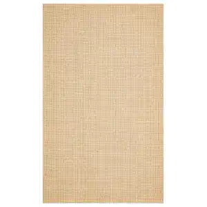 Brooklyn Brk 01 Natural Beıge Hasır Görünümlü Kaymaz Renkli Dokuma Modern Kilim