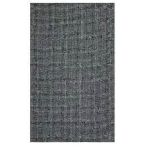 Brookyn Brk 01 Antrasit Sılver Hasır Görünümlü Kaymaz Renkli Dokuma Modern Kilim