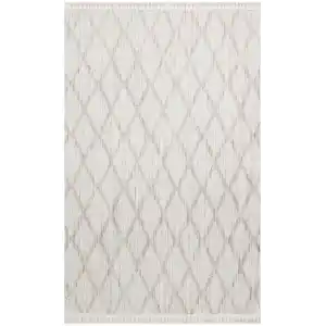 Cozy CZY 04 Beige Hav Toz Vermez Modern Örgü Dokuma Makine Halısı