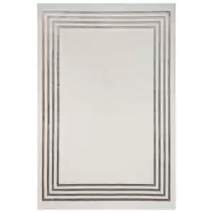 Diva 5012 Gri Vizon Dekoratif Modern Kaymaz Tabanlı Makine Halısı