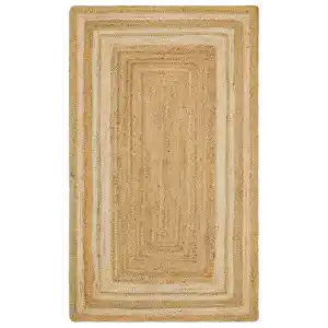 Echo Ech 10 Natural White XW Flatweave El Dokuma Naturel Jüt Hasır Halı