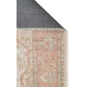 ELISTA HALI 0012 Vintage Desenlere Sahip Kaydırmaz Yıkanabilir Modern Halı