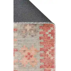 ELISTA HALI 0049 Vintage Desenlere Sahip Kaydırmaz Yıkanabilir Modern Halı