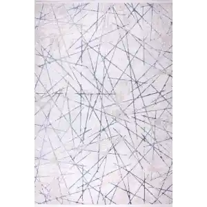 Elit 20491A Mavi Akrilik Makine Halısı