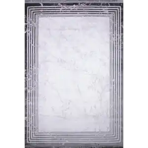 Elit 20601A Gri Akrilik Makine Halısı