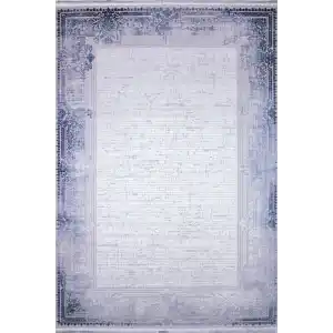 Elit 20631A Mavi Akrilik Makine Halısı