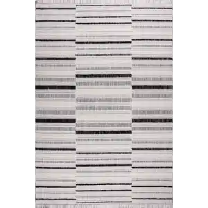 Fiesta 4990A Gri Özel Dokuma Tekniğiyle Üretilmiş Modern Makine Halısı ✄