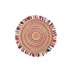 Patna PTN 10 Multy Mix Jüt Hasır Görünümlü Hav Toz Vermez Dekoratif Örgü Halı