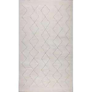 Helsinki 28367A Krem Bej Dekoratif Makine Halısı