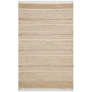 Juno Jüt Ech 05 Natural Grey Flatweave El Dokuma Naturel Jüt Hasır Halı