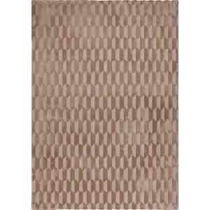 Malibu 9187A Bej Modern Makine Halısı ✄