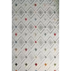 Mondeo 24780A Multi Modern Desenli Dekoratif Makine Halısı