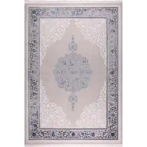 Mystique 21555A Mavi Akrilik Salon Halısı