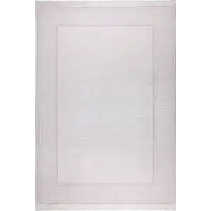 Mystique 21562A Beyaz Akrilik Salon Halısı