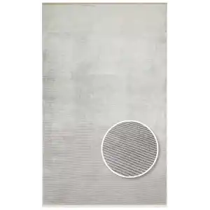 Napoli NAP 01 Grey Sade Desenli Modern Sık Dokuma Makine Halısı