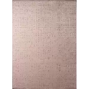 Otantik-FX 5951-21 Vizon Dekoratif Modern Kaymaz Tabanlı Makinede Yıkanabilir Halı Kilim