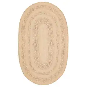 Patna PTN 16 Olive Jüt Hasır Görünümlü Hav Toz Vermez Dekoratif Örgü Halı