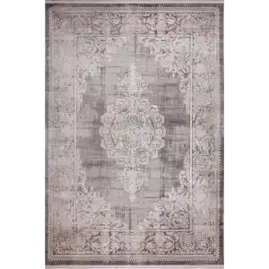 Radiant 21107A Gri Akrilik Salon Halısı