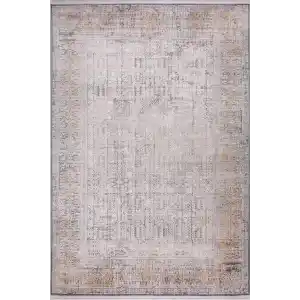 Radiant 21457A Gold Gri Akrilik Salon Halısı