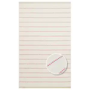 Riva Rv 03 Cream Pink Makinede Yıkanabilir Kaymaz Tabanlı Pamuk Kilim