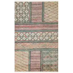 Ruby RB 05 L.Multy Yıkanabilir Kolay Kullanımlı Modern ve Geleneksel Desenlere Sahip Renkli Kilim