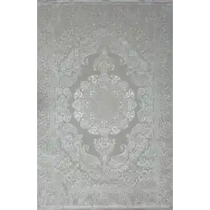 Runner RUN-10 Krem Bej Modern Dekoratif Makine Halısı