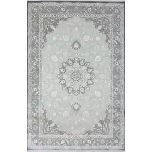 Runner RUN-7 Krem Vizon Modern Dekoratif Makine Halısı