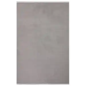 Sade 195 Açık Gri Düz Renk Dekoratif Modern Kaymaz Tabanlı Makine Halısı