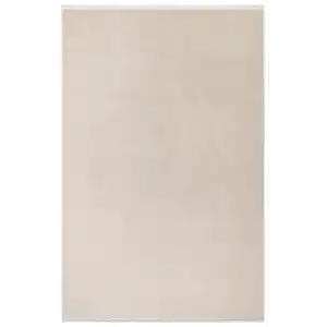 Sade 70 Bej Düz Renk Dekoratif Modern Kaymaz Tabanlı Makine Halısı