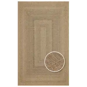 SALDA HALI SLD 02 NATURAL Güneş Işığı ve Suya Dayanıklı Jüt Görünümlü Sisal Halı