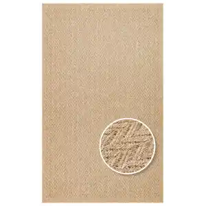 Salda SLD 05 NATURAL Güneş Işığı ve Suya Dayanıklı Jüt Görünümlü Sisal Halı