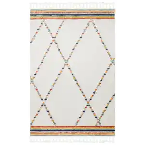 Terazzo 04 Multy Hav Toz Vermez Yumuşak Dokulu Etnik Örgü Desenlere Sahip Modern İskindinav Halı