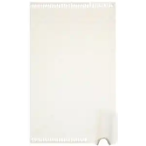 Urban 03 White Etnik Desenlere Sahip Hav Toz Vermez Yumuşak Dokulu Modern Halı