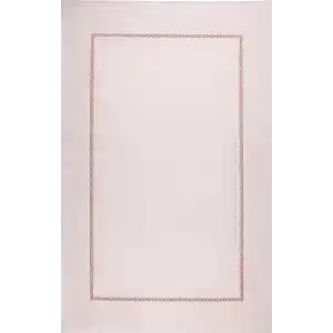 Zagreb 4305A  Pudra Akrilik Dekoratif Salon Makine Halısı