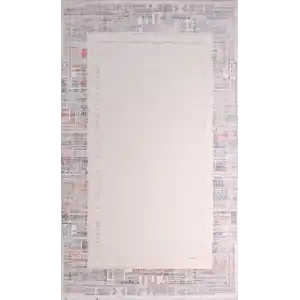 Zagreb 4772A Multi Akrilik Dekoratif Salon Makine Halısı