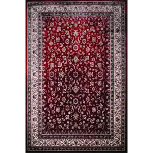 Zeyrek 753 Kırmızı Klasik Desen Makine Halısı