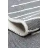 Arya Ar 15 Grey %100 Geri Dönüşümlü Pamuktan Çift Taraflı Yıkanabilir Modern Dekoratif Kilim