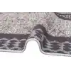 Arya Ar 02 Grey %100 Geri Dönüşümlü Pamuktan Çift Taraflı Yıkanabilir Modern Dekoratif Kilim