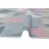 Arya Ar 10 Blue Pink %100 Geri Dönüşümlü Pamuktan Çift Taraflı Yıkanabilir Modern Dekoratif Kilim