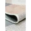 Arya Ar 10 Blue Pink %100 Geri Dönüşümlü Pamuktan Çift Taraflı Yıkanabilir Modern Dekoratif Kilim
