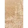 Brooklyn 04 Natural Beıge Hasır Görünümlü Kaymaz Renkli Dokuma Modern Kilim