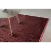Cordoba Db 04 Antrasit Burgundy Parlak Yüksek Alçak Dokulu Modern Makine Halısı