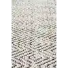 Soho Sh 01 Grey Hav Vermeyen Özel Ipler Ile Üretilen Etnik Örgü Desenlere Sahip Makine Halısı